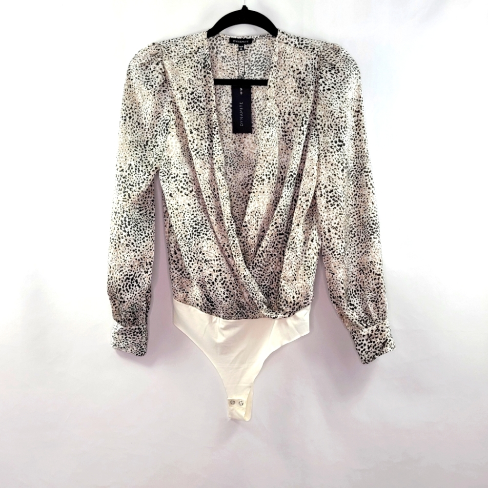 Dynamite leopard Bodysuit